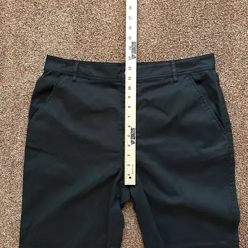 Peruvian Connection Pants Women’s 14 Black Straight Leg High Rise Trouser