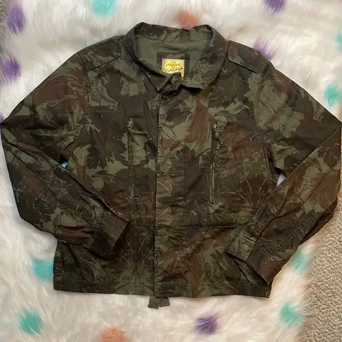 Vera Wang PRINCESS Military Camo Utility Jacket Size XL $23