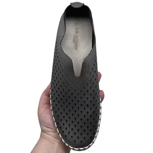 Ilse Jacobsen Tulip Gunmetal Perforated Slip