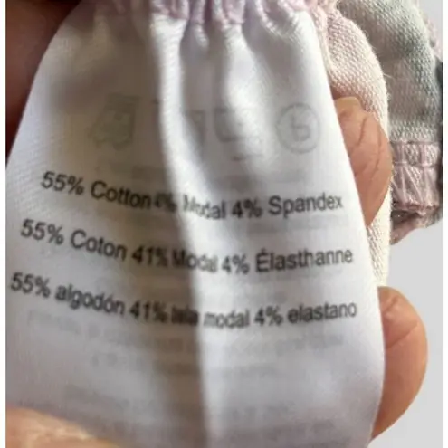 Motherhood Maternity Pink With Blue & Red Flowers V