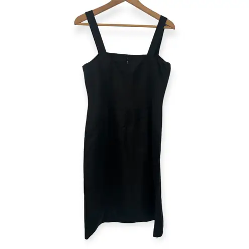 Isaac Mizrahi | 8 | VINTAGE 90's Minimalist Sleeveless Matte Satin Mini Dress