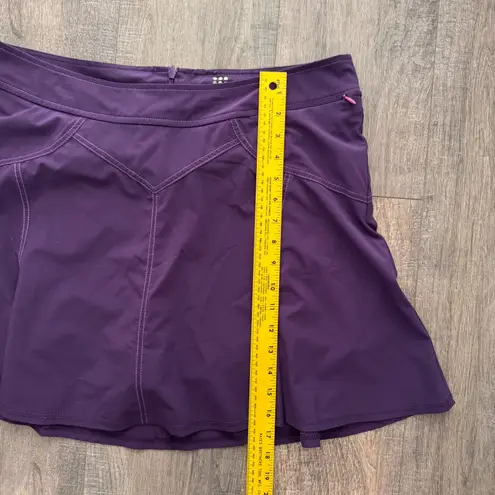 Title Nine Purple Skort Athletic Tennis Golf Hiking Pickleball Skirt Short Sz 12