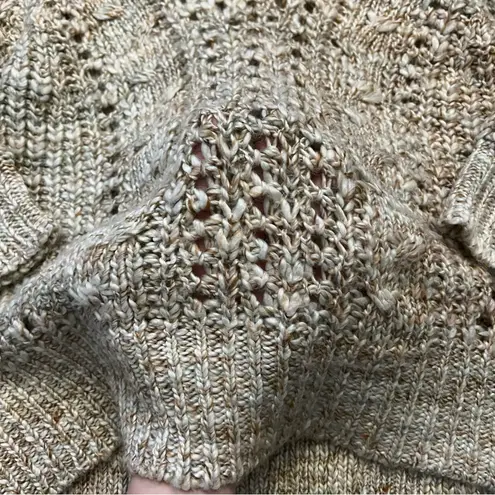 Matilda Jane Good Hart Wool Blend Crochet Open Knit Sweater Women’s Size M Boho