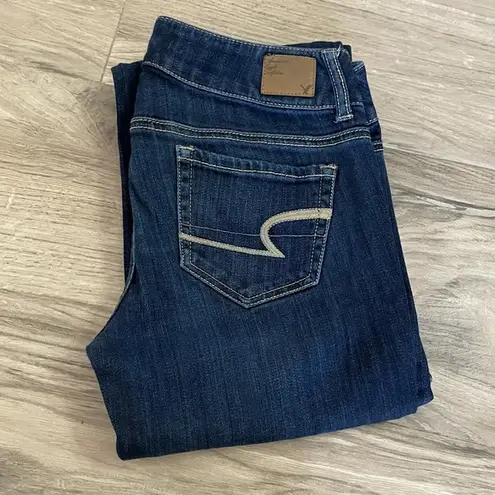 American Eagle  Outfitters bootcut blue jeans size 4