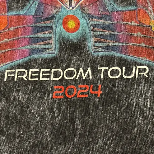 Journey Y2K 2004 Freedom Tour Tee Shirt Size M Gray Size M