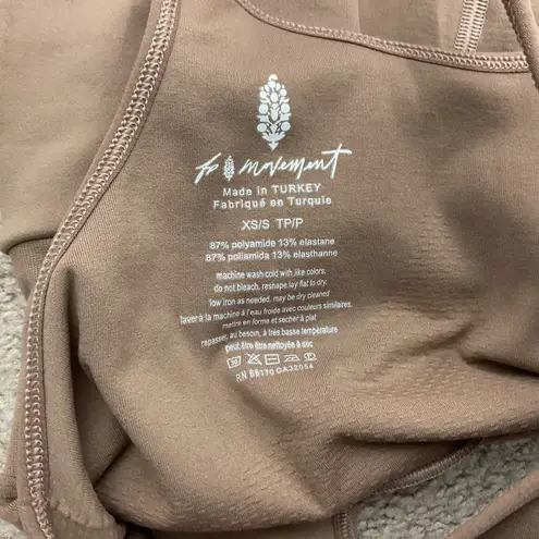 Free People Movement FP Movement Free People Brown Every Single Time Runsie Jumpsuit XS/S