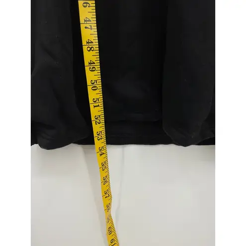 DarcChic Black Gothic Duster Coat Long Sleeve Lace Up Corset Style Hooded 3XL Size undefined