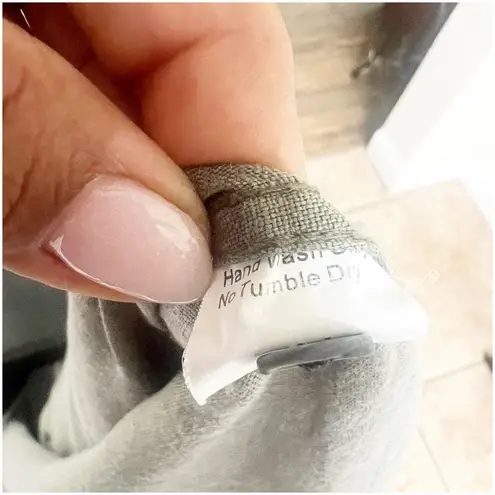 Club Room Luxury 100% Linen Button Down Long Sleeve Light Beige Coastal Boho Size M