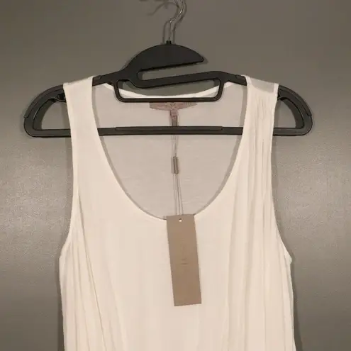 Halston Heritage NWT X Revolve Drapey Rolled Hem Tank in Ivory