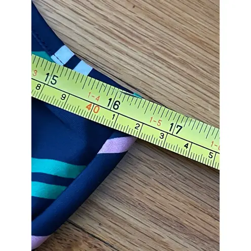 JUDE CONNALLY Selena Sailing Stripe Tank Dress Small Navy Nautical Preppy Midi