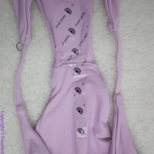 NEW Toast Swim Free People String Bikini Bottom, light purple lilac, M Size M
