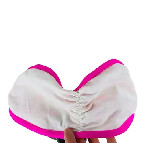 PINK - Victoria's Secret  Colorful Lace Bandeau Bra Top Large