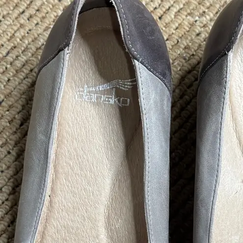 Dansko Preston Stacked Heel Pumps Size EU 40/US 10