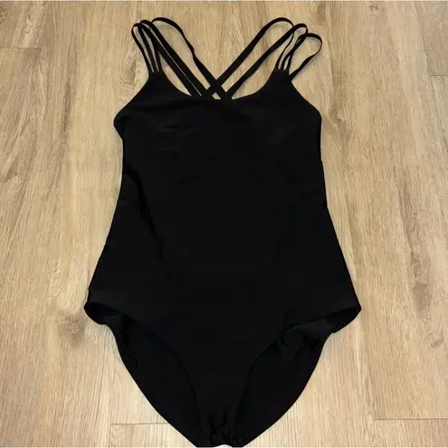 Lululemon  Swim Strappy Back One Piece size 10 in Black