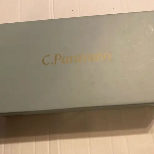 C.PARAVANO Women’s Low Block Heel Blue Pumps Size EU 41 US 10/10.5 SEE DESCRIPTIO