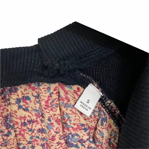 LINI by Bloomingdale’s Exclusive Claire Sweatshirt Mixed Media NWT Size Small Blue