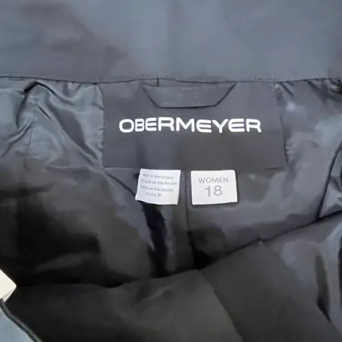 Obermeyer NWT SUGARBUSH STRETCH black snow PANT WOMENS plus sz 18