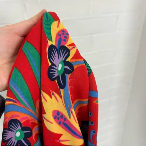 Desigual Tropical Nautical Print Large Scarf OS