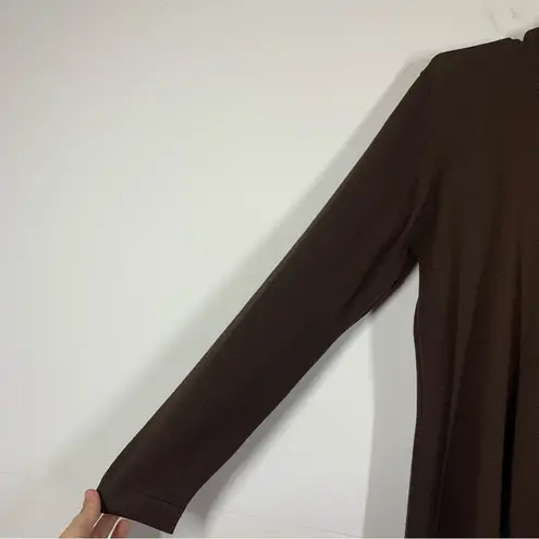 VTG Escada Brown Knit Turtleneck Sweater Size 36 or US 6