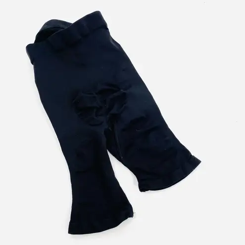 SKIMS Onyx Black Maternity Sculpting Mid Thigh Shapewear Shorts Size XXS/XS