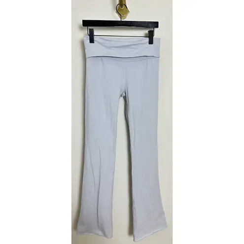 SKIMS Foldover Pants in Zen Blue Size Medium