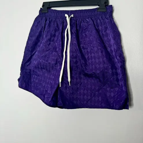 Hanes Vintage  purple shorts size large