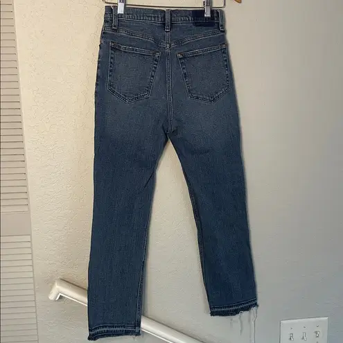 Abercrombie & Fitch  Ultra High Rise Ankle Straight Jeans 27/4 y2K Released Hem