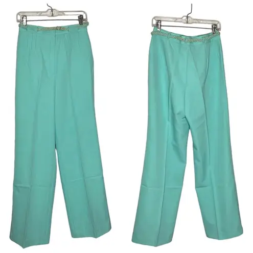 PANTHERS Pants Slacks Green VINTAGE Dacron New NOS DS 60’s