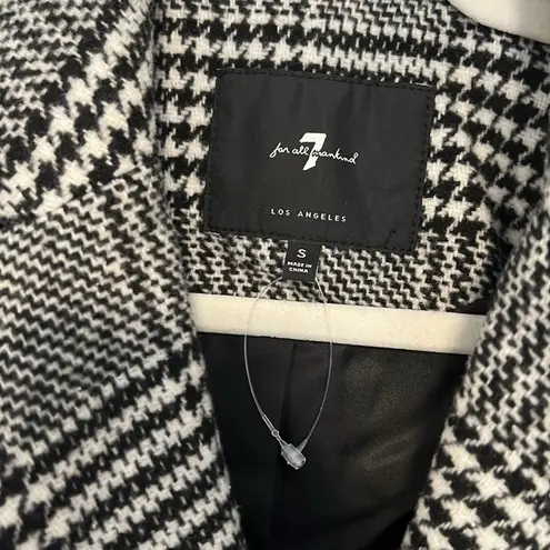 7 For All Mankind  Wool blend Plaid Blazer‎