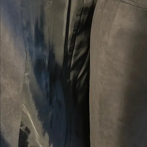 Vintage INC International Concepts Charcoal Long Blazer and Skirt Suit Black Size 6