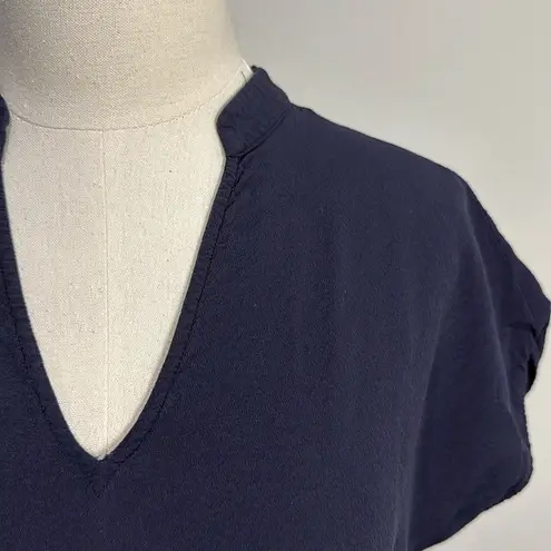 Madewell  Navy Cap Sleeve Shift Dress Size S