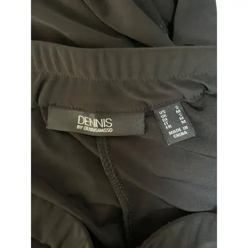 Dennis By Dennis Basso Womens Black Pants S Polyester & Spandex Made In China - Image 4