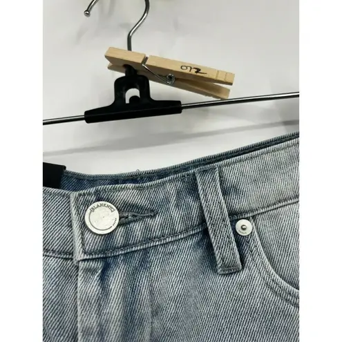 BlankNYC The Fulton Denim Roll up Mid Rise Cut