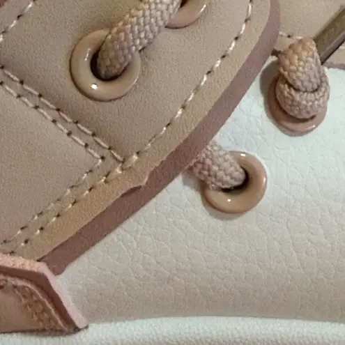 Liliana Women’s Lace Up White Sneakers