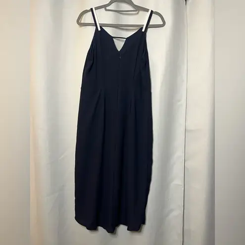 19 Cooper Navy Blue Knee Length Dress Small