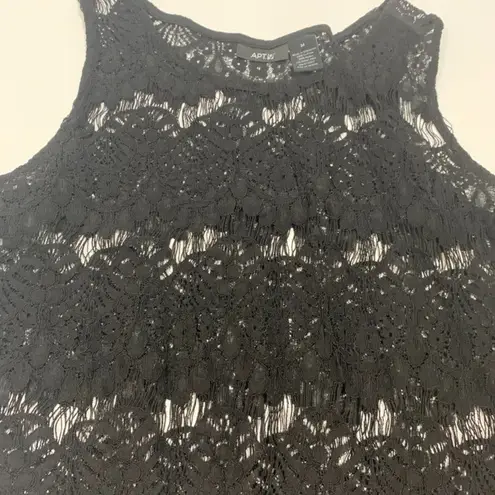 Apt. 9  Black Lace Swim Cover Up