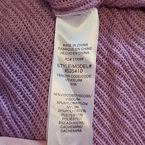 Splendid  COLLECTION BRI CARDIGAN CASHMERE BLEND DRAWSTRING BUBBLE FIT SMALL