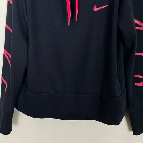 H&M Nike Dri-Fit Navy Blue Women's Pullover Hoodie Size Medium