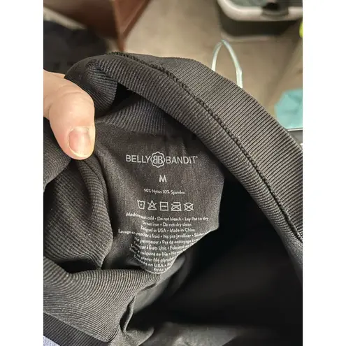 Belly Bandit Black Medium M Maternity Leggings Belly Bump Support Compression Size undefined