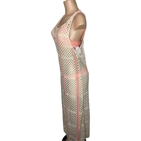 PilyQ New. fishnet coverup dress. XS/S. Retails $164