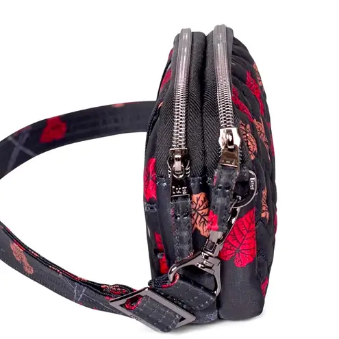 LUG COUPE DAGGER ROSE CONVERTIBLE CROSSBODY Black