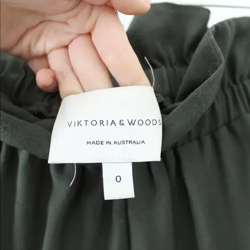 Viktoria & Woods High Waisted Paperbag Shorts