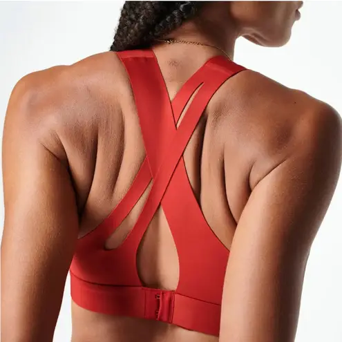 Sweaty Betty ALL TRAIN High Impact Sports Bra in Cardinal Red 34DD