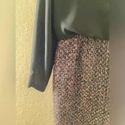 Lafayette 148 New York Tweed Bow Dress