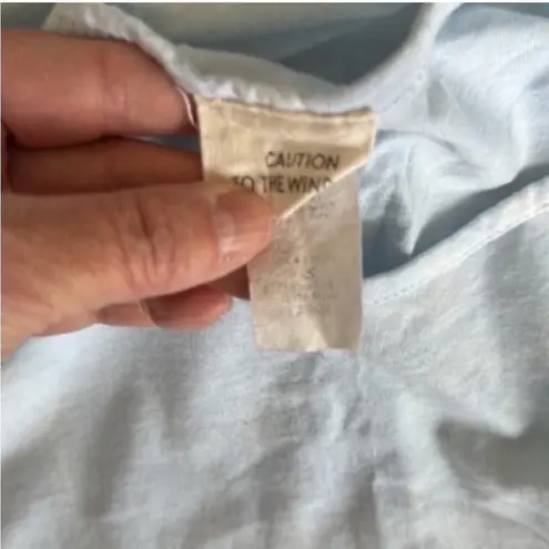 Caution to the Wind  tie-dyed T-shirt dress