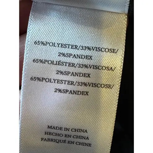 Rails Top Women Medium Black Strapless Gold Button Front Lulu Party Cocktail