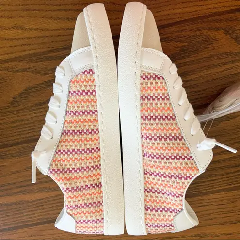 Vintage Havana Tweed Stripe Star Sneakers Women’s Shoes Size 8 NEW Retail $125 Pink
