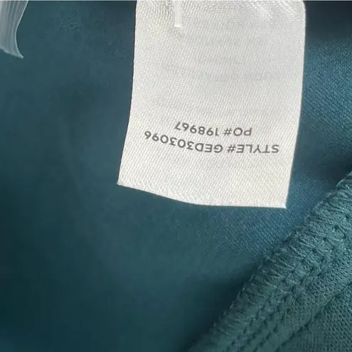 NWT Lulus Emerald Halter Bodycon Tulip Midi Dress medium Blue