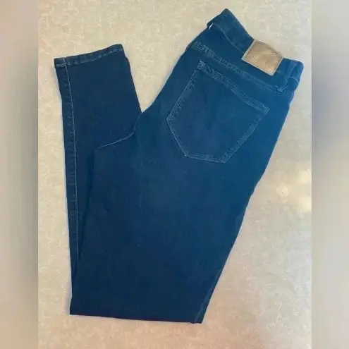 Anne Klein  Dark Blue Jeans Mid Rise Skinny Size‎ 12