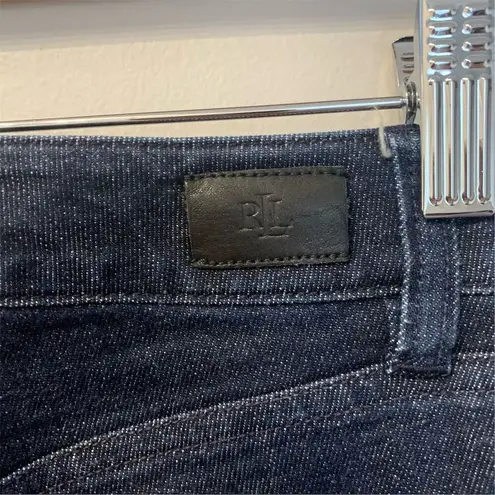 Lauren Ralph Lauren Women's Skinny Jeans Size 4 Blue Dark Wash Denim